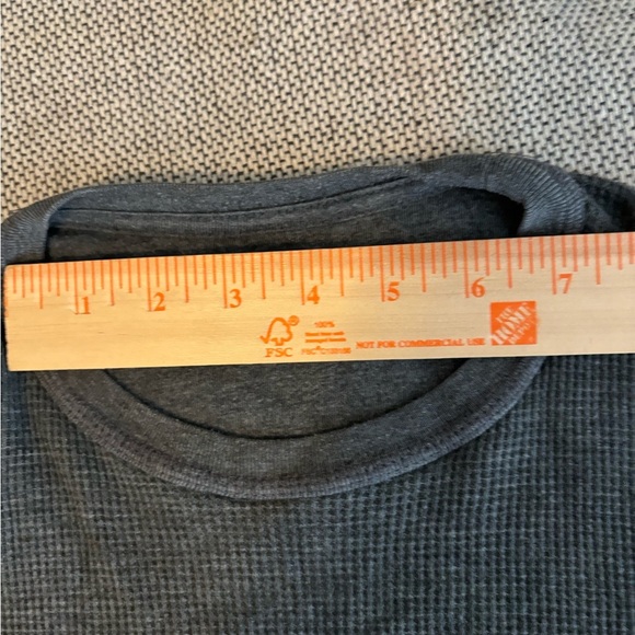 Merona Medium Gray Longsleeve Shirt Womens good condition - Picture 8 of 9